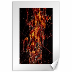 On Fire Canvas 20  X 30  (unframed) by dflcprints