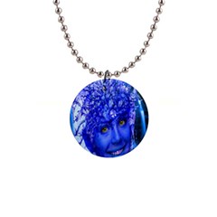 Water Nymph Button Necklace by icarusismartdesigns