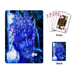 Water Nymph Playing Cards Single Design by icarusismartdesigns