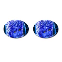 Water Nymph Cufflinks (oval)