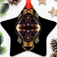 African Goddess Star Ornament