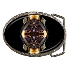 African Goddess Belt Buckle (Oval)