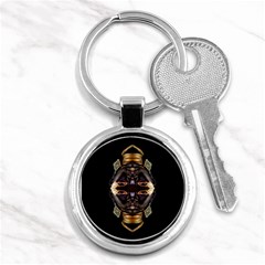 African Goddess Key Chain (round)