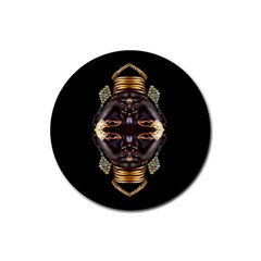 African Goddess Drink Coaster (round)