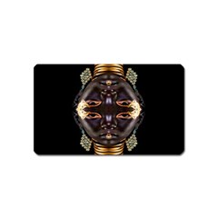 African Goddess Magnet (name Card)