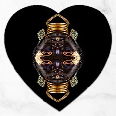 African Goddess Jigsaw Puzzle (Heart)