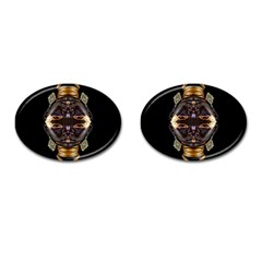 African Goddess Cufflinks (oval) by icarusismartdesigns