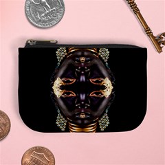 African Goddess Coin Change Purse