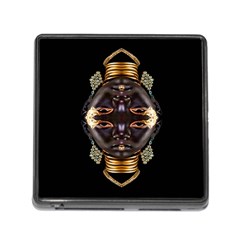 African Goddess Memory Card Reader With Storage (square)