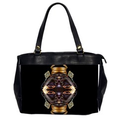 African Goddess Oversize Office Handbag (two Sides)