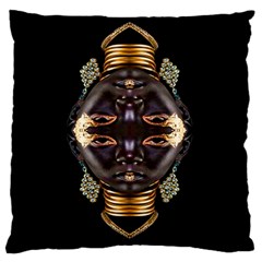 African Goddess Large Cushion Case (single Sided) 