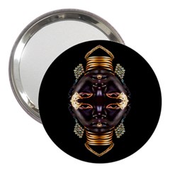 African Goddess 3  Handbag Mirror