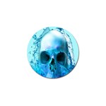 Skull In Water Golf Ball Marker 4 Pack Front