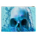 Skull In Water Cosmetic Bag (XXL) Back