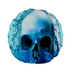 Skull In Water 15  Premium Round Cushion  Front