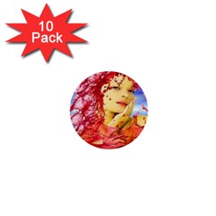 Tears Of Blood 1  Mini Button (10 Pack)