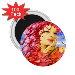 Tears Of Blood 2 25  Button Magnet (100 Pack) by icarusismartdesigns