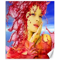 Tears Of Blood Canvas 8  X 10  (unframed)