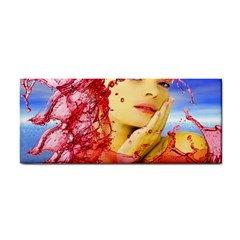 Tears Of Blood Hand Towel by icarusismartdesigns