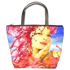 Tears Of Blood Bucket Handbag