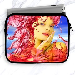 Tears Of Blood Apple Ipad Zippered Sleeve by icarusismartdesigns