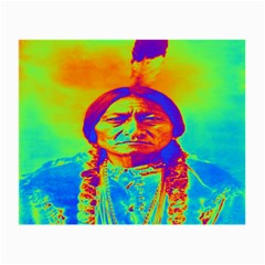 Sitting Bull Glasses Cloth (small) by icarusismartdesigns