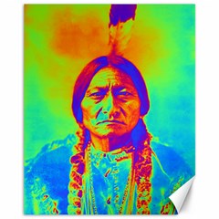 Sitting Bull Canvas 11  X 14  (unframed) by icarusismartdesigns