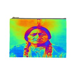 Sitting Bull Cosmetic Bag (large)