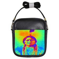 Sitting Bull Girl s Sling Bag