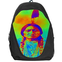 Sitting Bull Backpack Bag by icarusismartdesigns