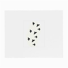 Waterproof Temporary Tattoo -----three Birds Glasses Cloth (small) by zaasim