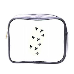 Waterproof Temporary Tattoo -----three Birds Mini Travel Toiletry Bag (one Side) by zaasim