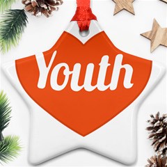 Youth Concept Design 01 Star Ornament by dflcprints