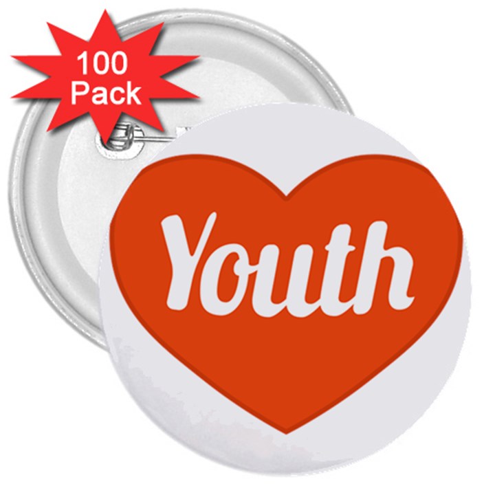 Youth Concept Design 01 3  Button (100 pack)