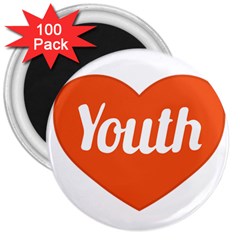 Youth Concept Design 01 3  Button Magnet (100 Pack)