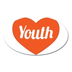 Youth Concept Design 01 Magnet (oval) by dflcprints