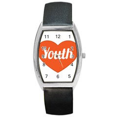 Youth Concept Design 01 Tonneau Leather Watch