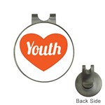 Youth Concept Design 01 Hat Clip with Golf Ball Marker Front