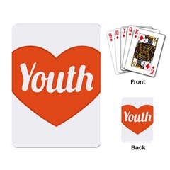 Youth Concept Design 01 Playing Cards Single Design by dflcprints