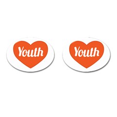 Youth Concept Design 01 Cufflinks (oval) by dflcprints