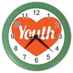 Youth Concept Design 01 Wall Clock (color) by dflcprints