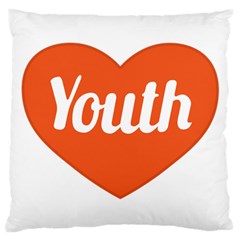 Youth Concept Design 01 Large Cushion Case (two Sided)  by dflcprints