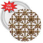 Chain Pattern Collage 3  Button (100 pack) Front