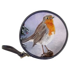 Robin On Log Cd Wallet