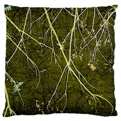 Wild Nature Collage Print Large Cushion Case (single Sided)  by dflcprints