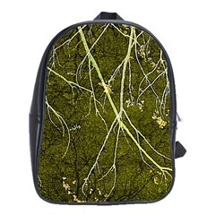 Wild Nature Collage Print School Bag (XL)