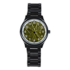 Wild Nature Collage Print Sport Metal Watch (Black)