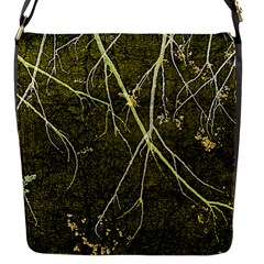 Wild Nature Collage Print Flap Closure Messenger Bag (Small)