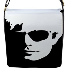 Warhol Flap Closure Messenger Bag (small)