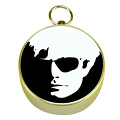 Warhol Gold Compass